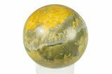 Polished Bumblebee Jasper Sphere - Indonesia #254746-1